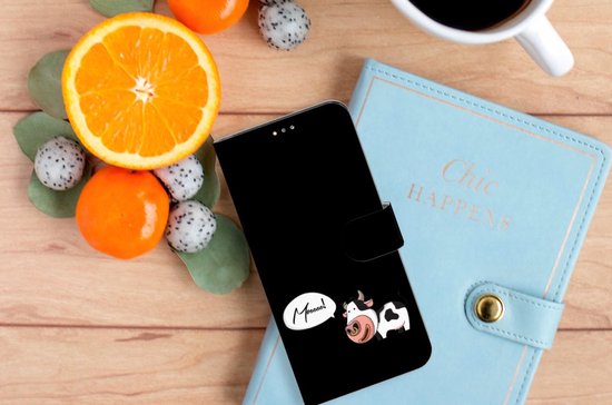 Flip Cover OPPO A15 Coque de téléphone Vache Cadeau Personnalisé