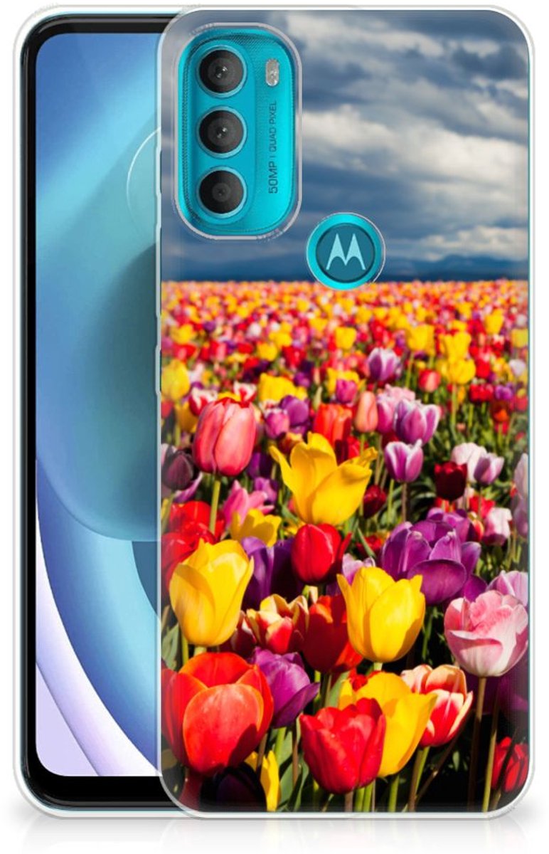 Motorola Moto G71 5G TPU Case Tulpen