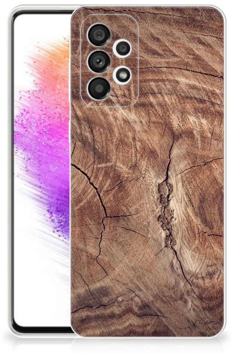 Samsung Galaxy A73 5G Bumper Hoesje Tree Trunk
