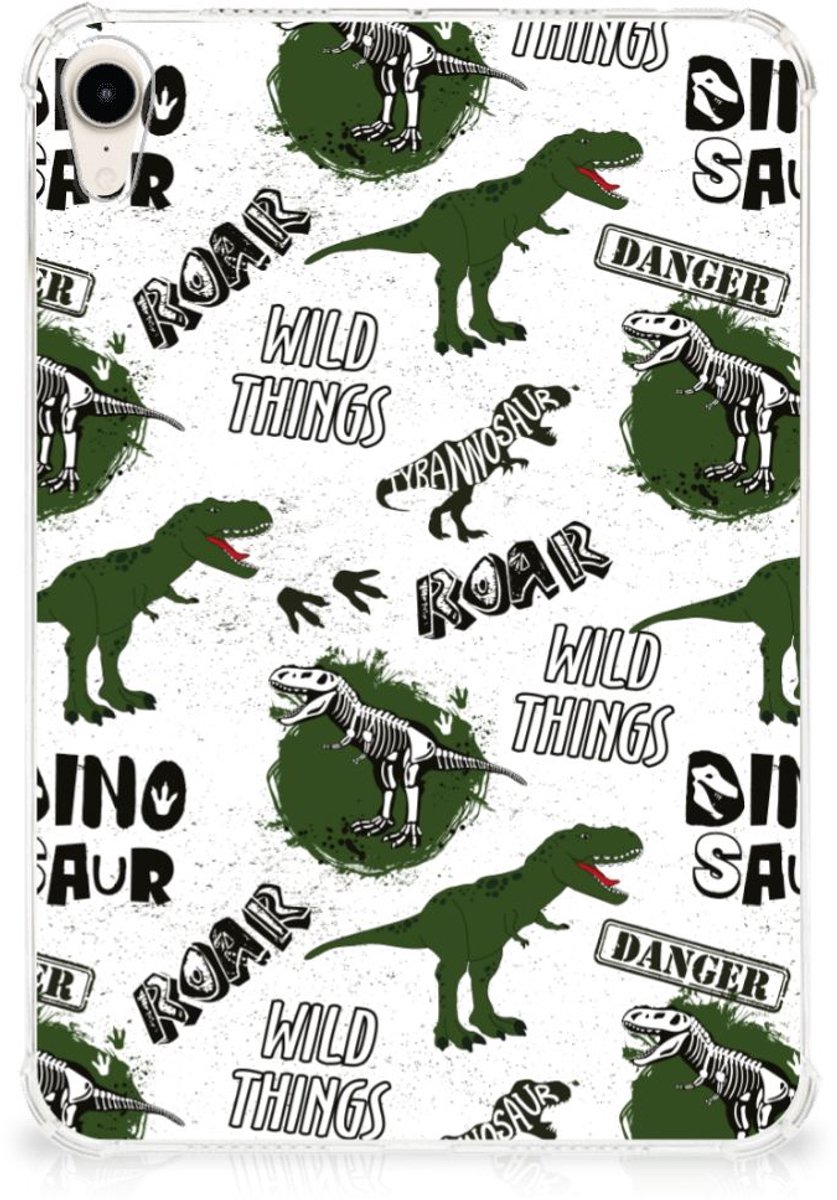 Back Case voor Apple iPad mini 6 (2021) Dinosaurus