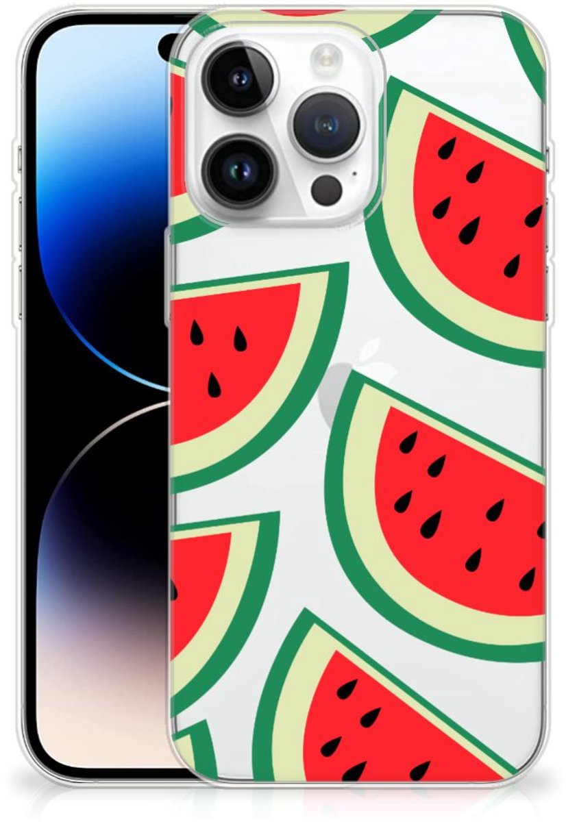 iPhone 14 Pro Max Siliconen Case Watermelons