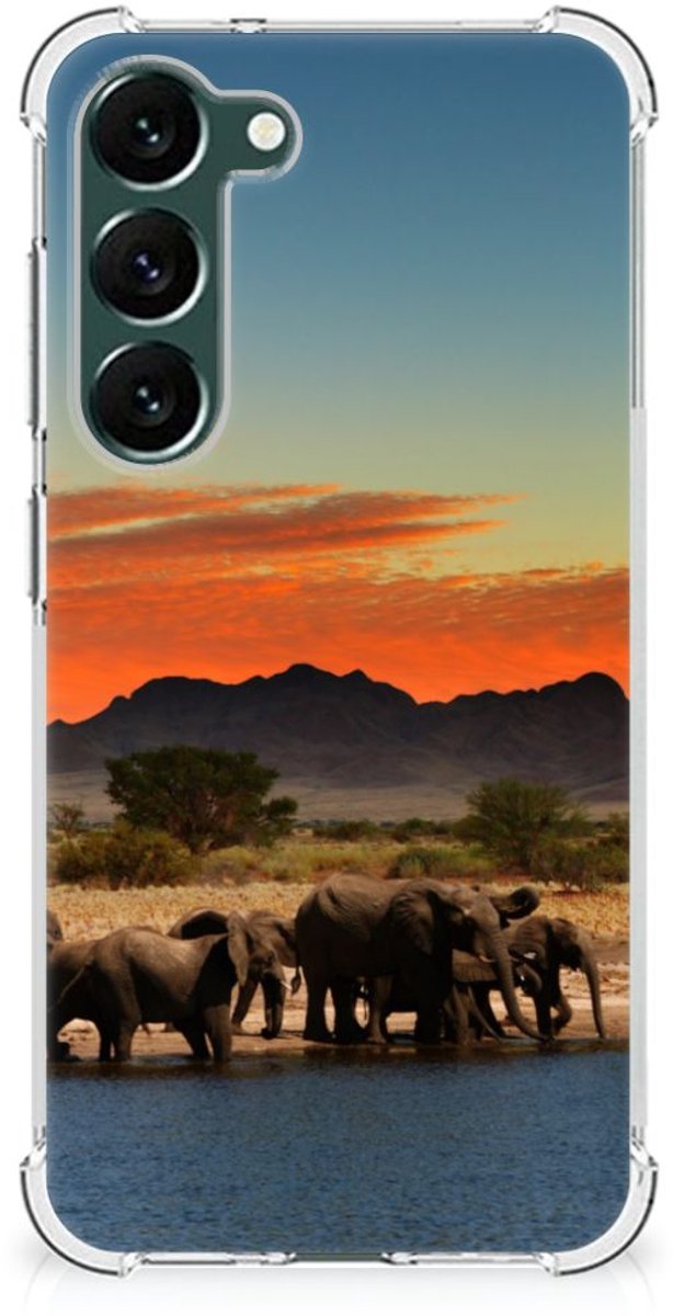 Samsung Galaxy S23 Plus Case Anti-shock Olifanten