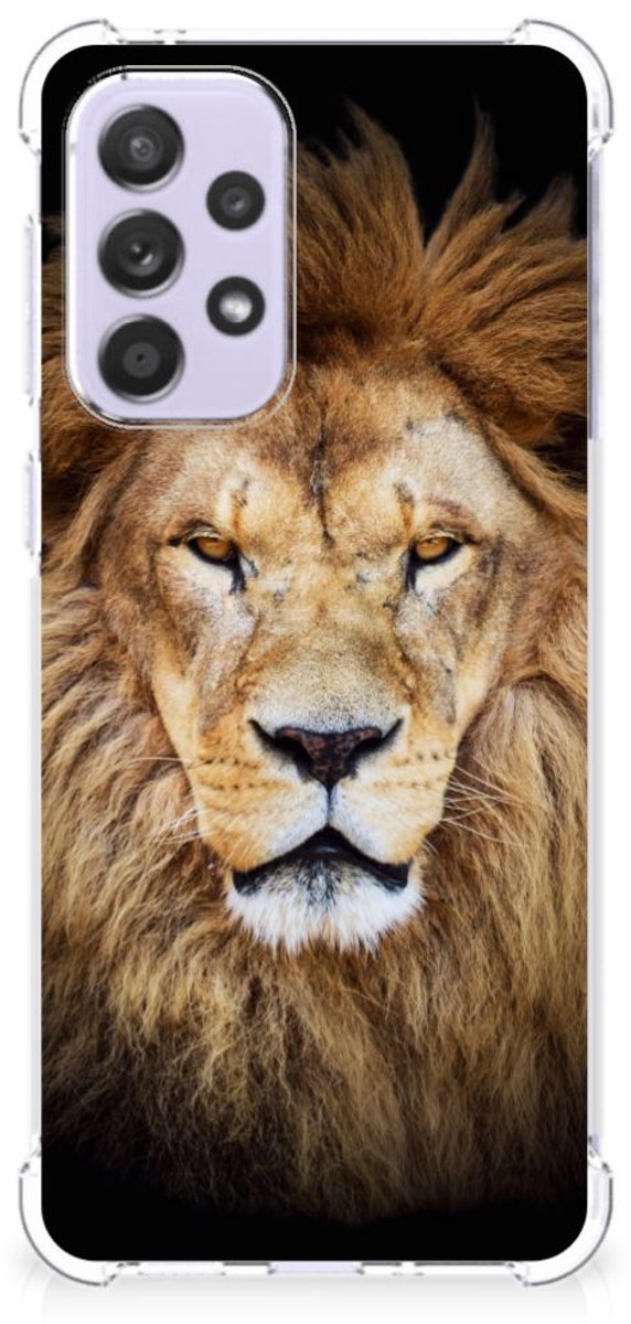 Samsung Galaxy A33 Case Anti-shock Leeuw