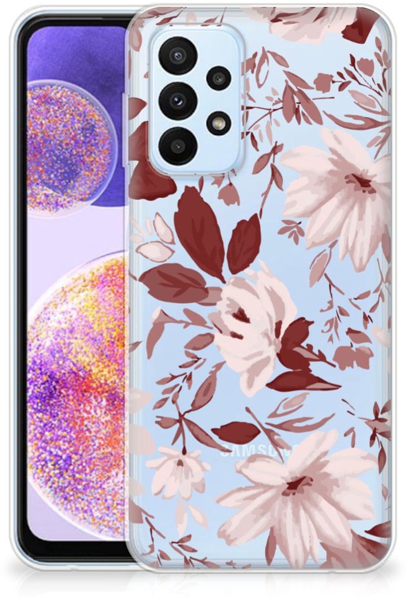 Hoesje maken Samsung Galaxy A23 Watercolor Flowers