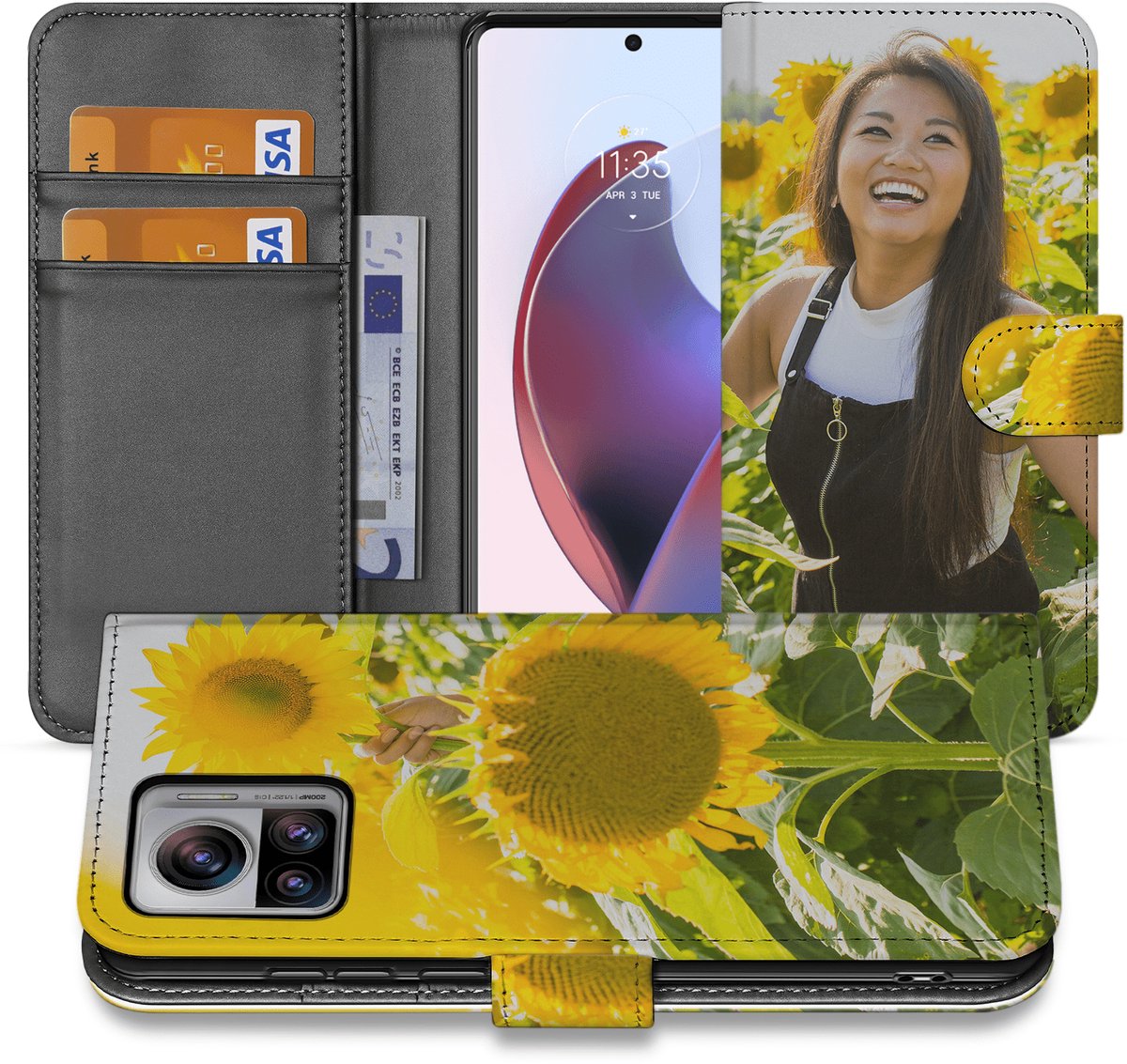 Book Case Hoesje Maken voor de Motorola Edge 30 Ultra
