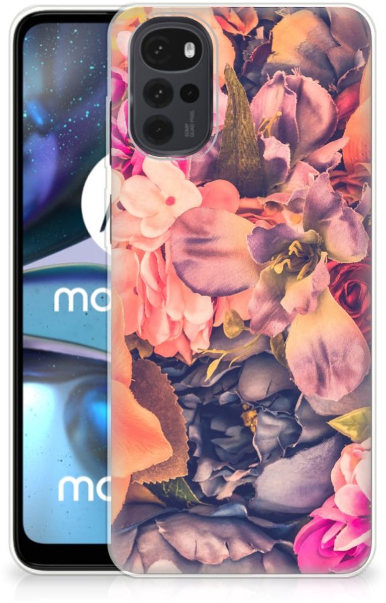 Motorola Moto G22 TPU Case Bosje Bloemen