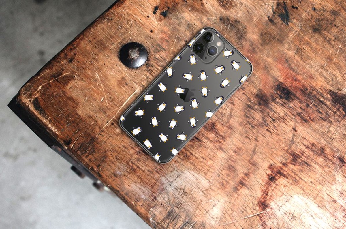 TPU bumper voor Apple iPhone 11 Pro Pinguïn