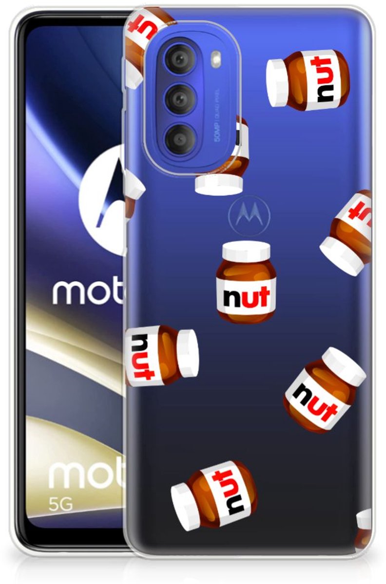 Motorola Moto G51 5G Siliconen Case Nut Jar