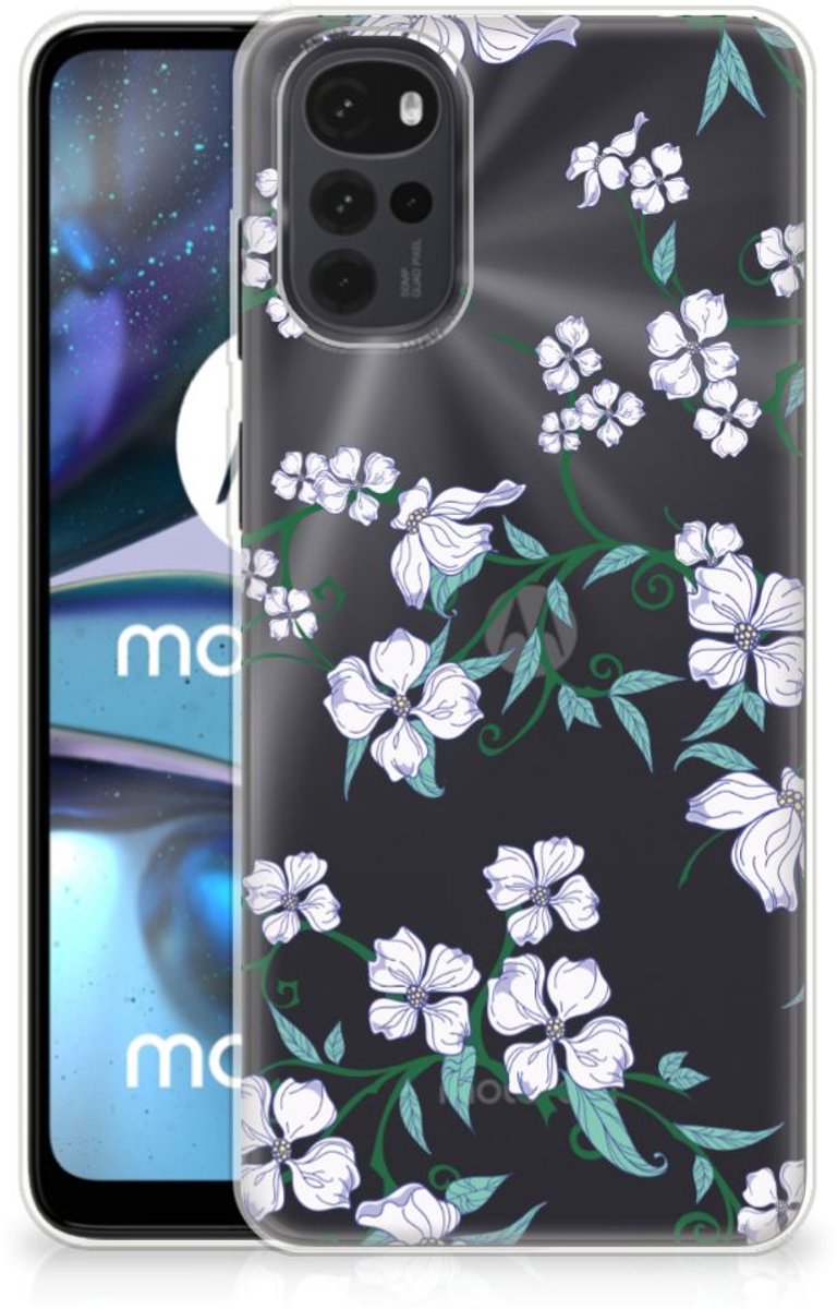 Motorola Moto G22 Uniek TPU Case Blossom White