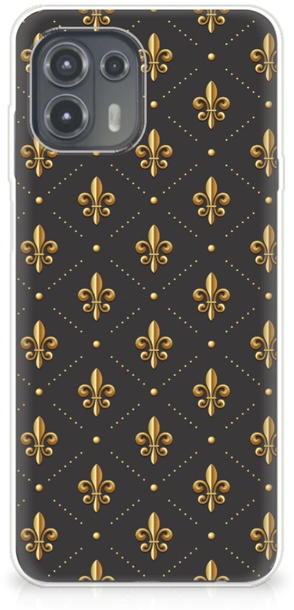 Motorola Edge 20 Lite TPU bumper Franse Lelie