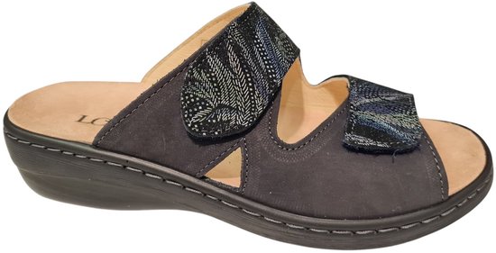 Longo Blauwe Dames Slippers Slides - Blauw - 38