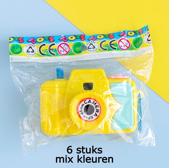 6 caméras de cinéma pour Enfants - Cadeau d'anniversaire nostalgique et pochette surprise 6 pièces