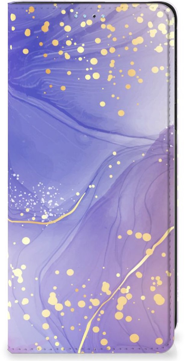 Bookcase voor Xiaomi Redmi Note 11/11S Watercolor Paars