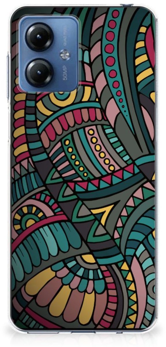 Motorola Moto G14 TPU bumper Aztec