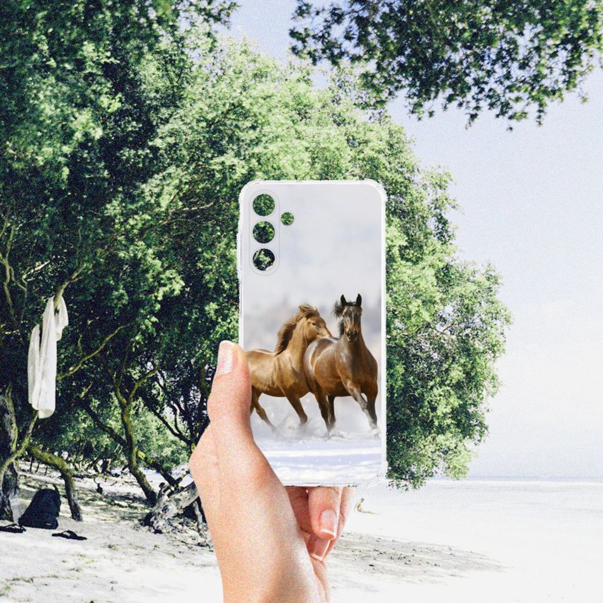 Samsung Galaxy A15 Case Anti-shock Paarden