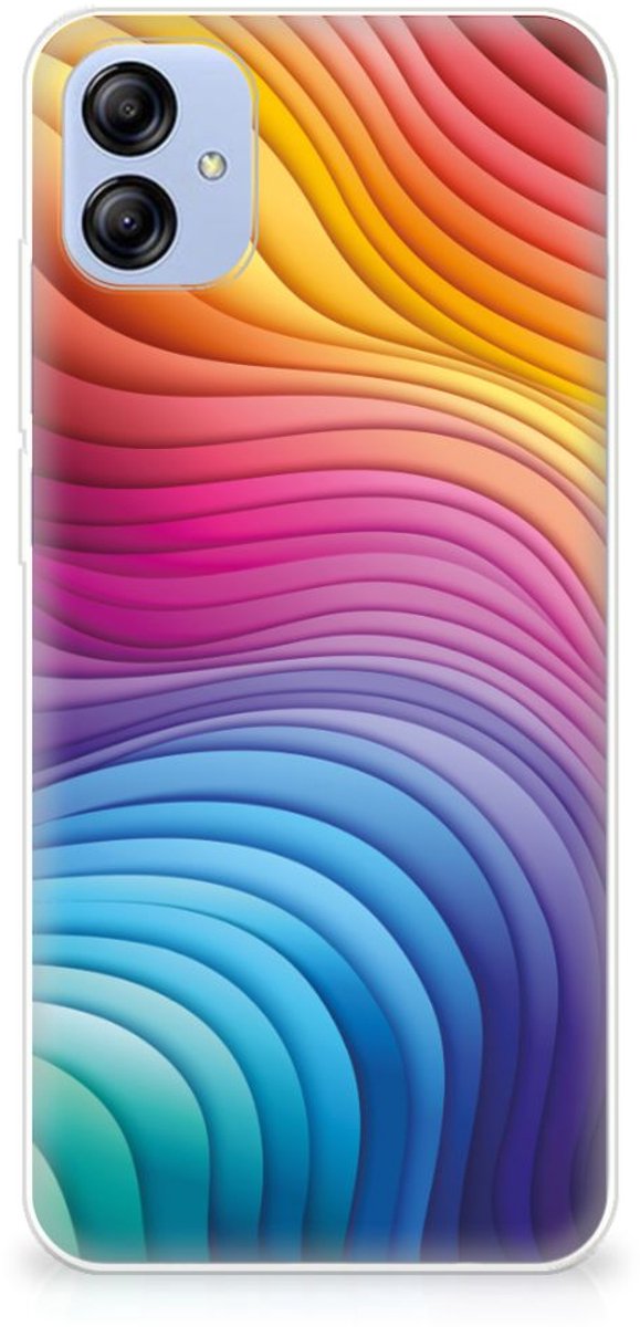 TPU Hoesje voor Samsung Galaxy A04e Regenboog