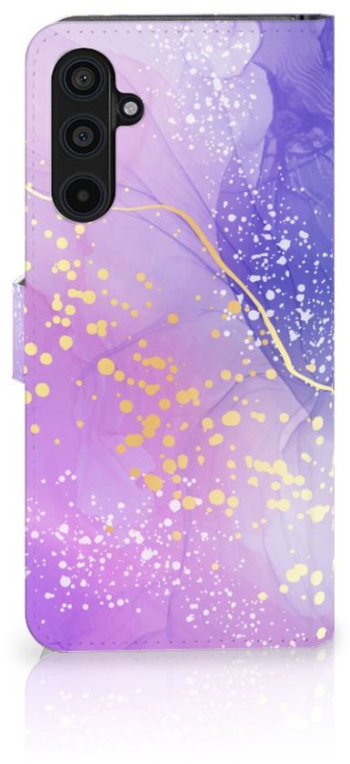Coque adaptée au Samsung Galaxy M54 Aquarelle Violet