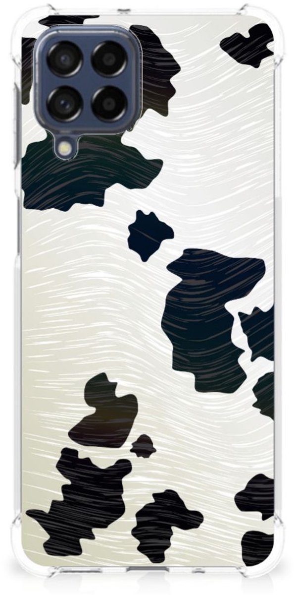 Samsung Galaxy M53 Case Anti-shock Koeienvlekken