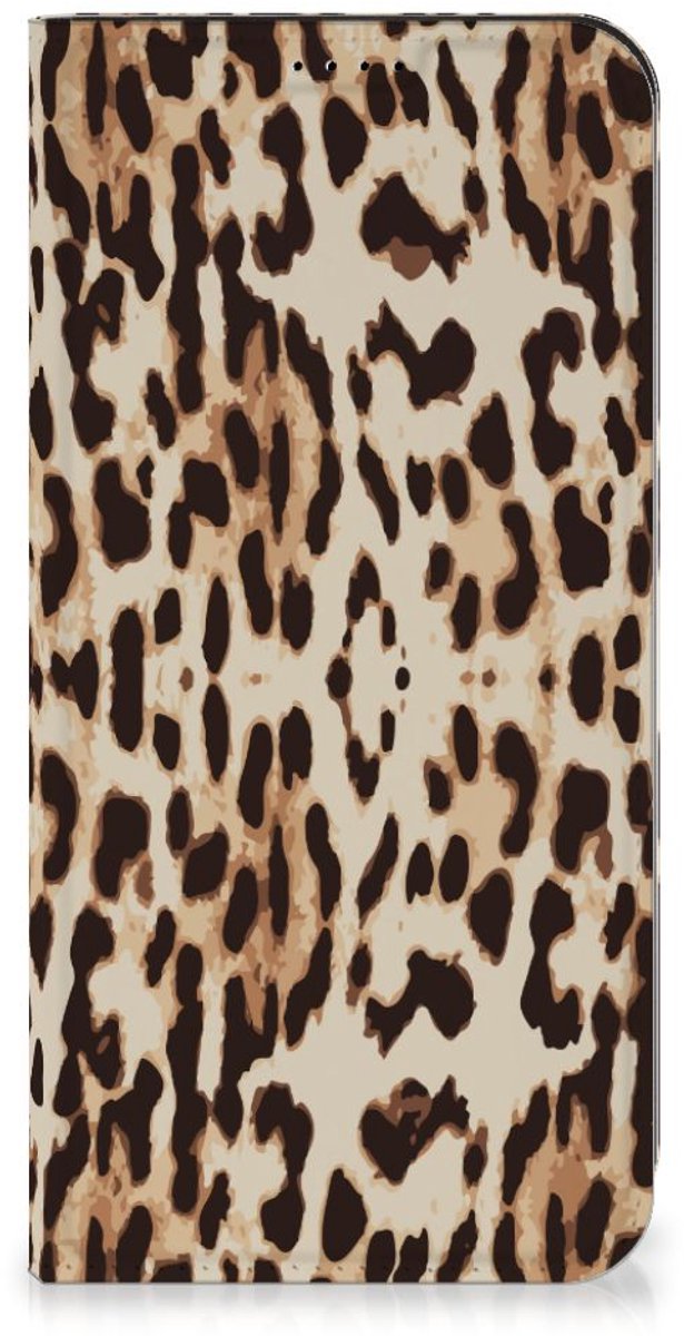 Book Case voor Samsung Galaxy A55 Hoesje maken Leopard