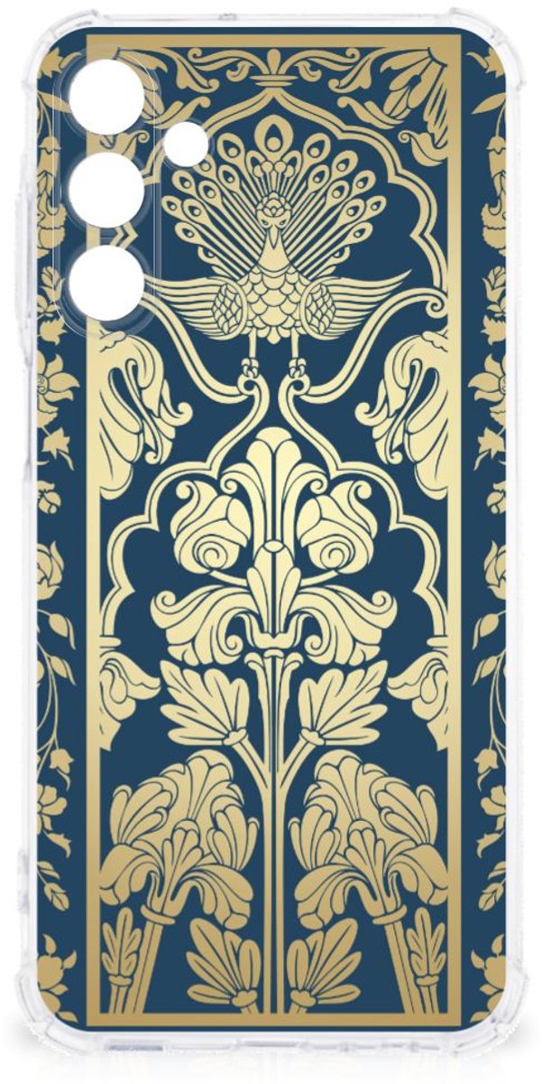 Samsung Galaxy A15 Case Beige Flowers