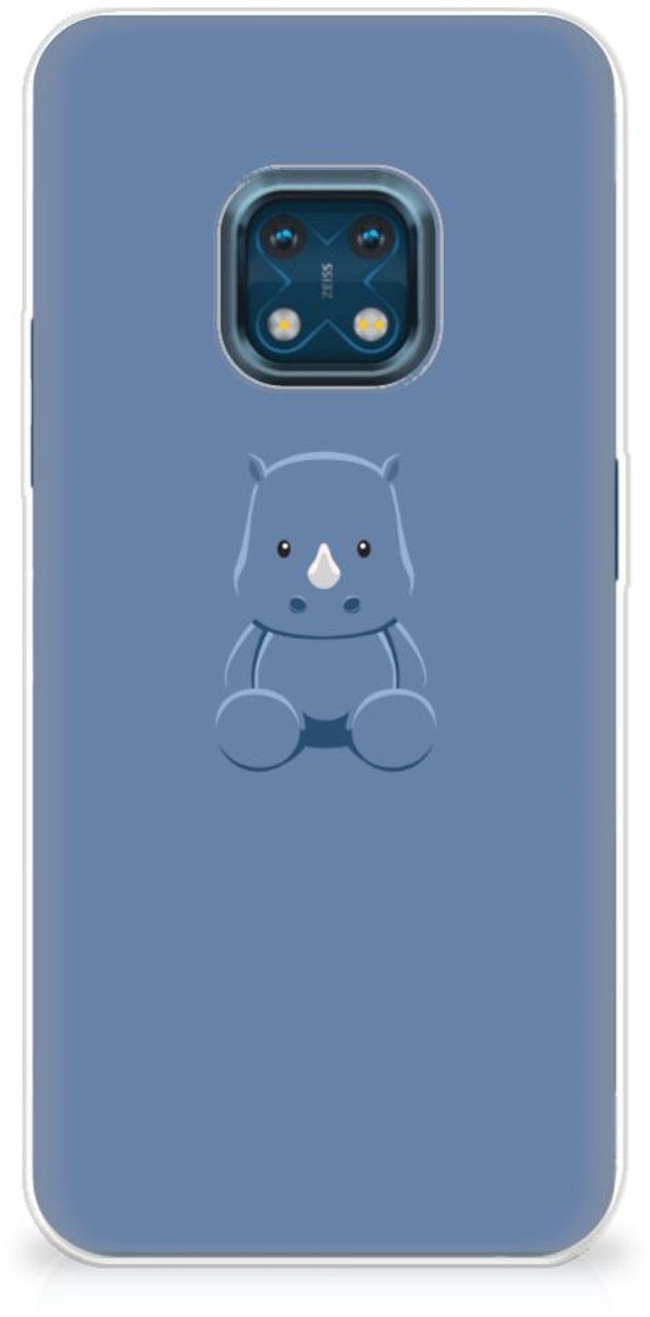 Nokia XR20 Telefoonhoesje met Naam Baby Rhino