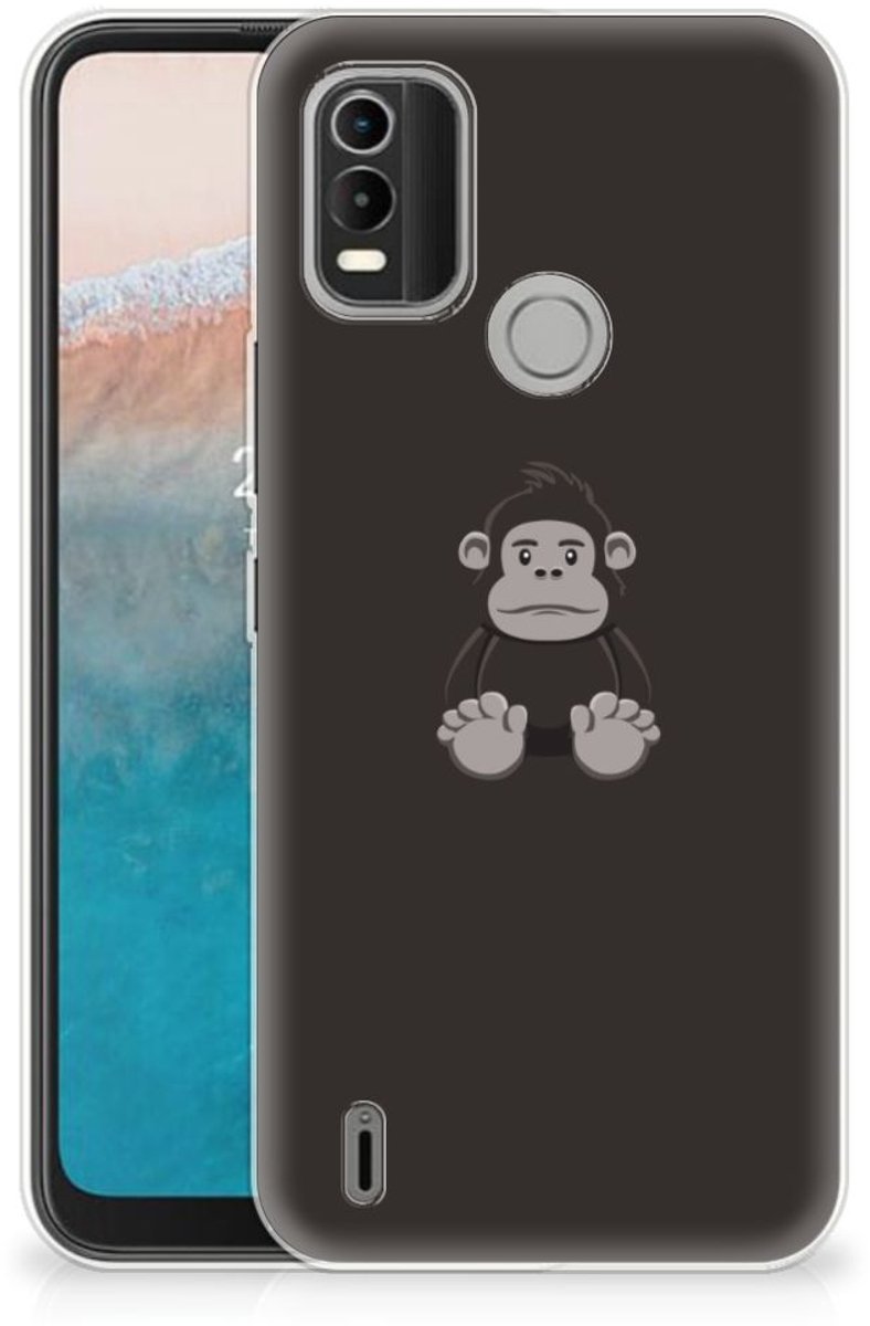 Nokia C21 Plus Telefoonhoesje met Naam Gorilla