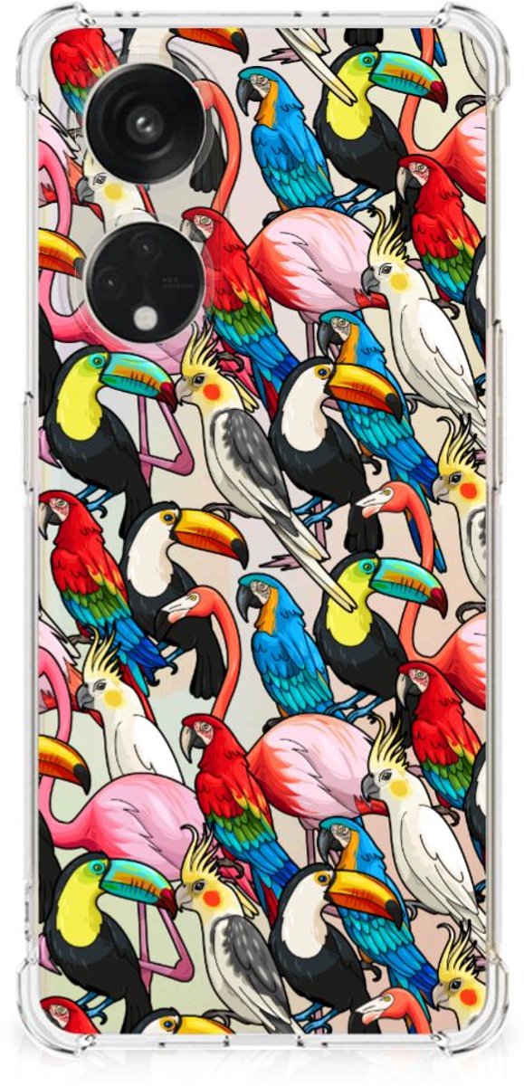OPPO A98 Case Anti-shock Birds