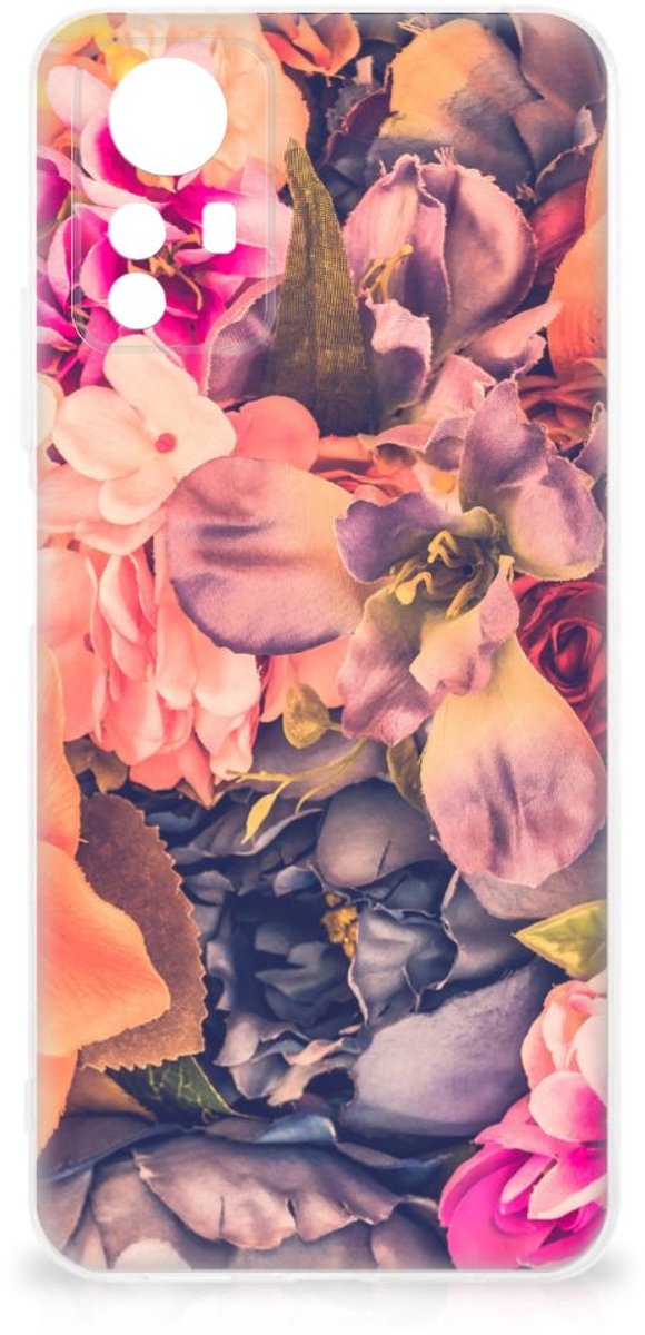 Xiaomi Redmi Note 12S TPU Case Bosje Bloemen