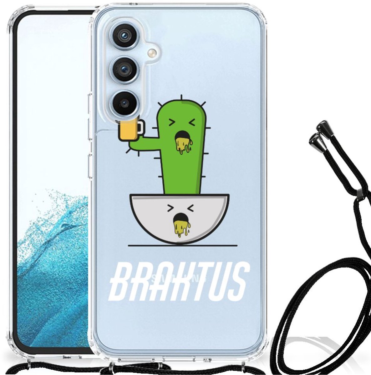Samsung Galaxy A54 5G Stevig Bumper Hoesje Braktus