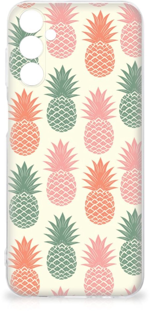 Samsung Galaxy M14 Siliconen Case Ananas