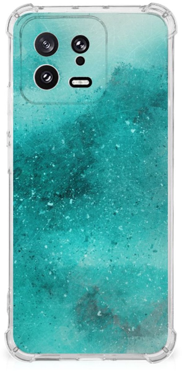 Back Cover voor Back Cover Xiaomi 13 Painting Blue