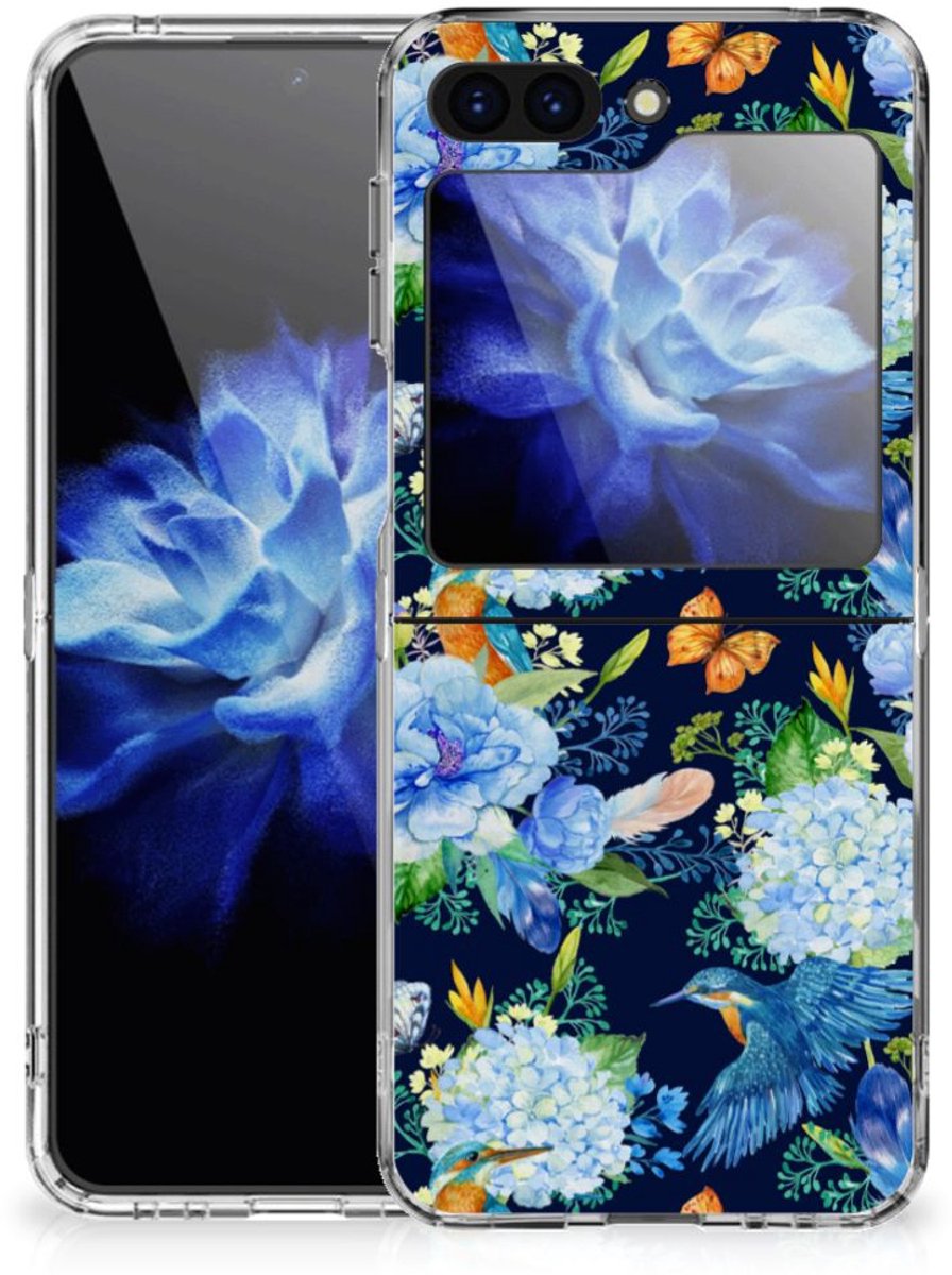 TPU Hoesje voor Samsung Galaxy Z Flip 5 IJsvogel