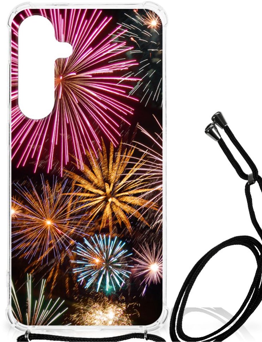 Samsung Galaxy S24 Plus Anti Shock Bumper Case Vuurwerk