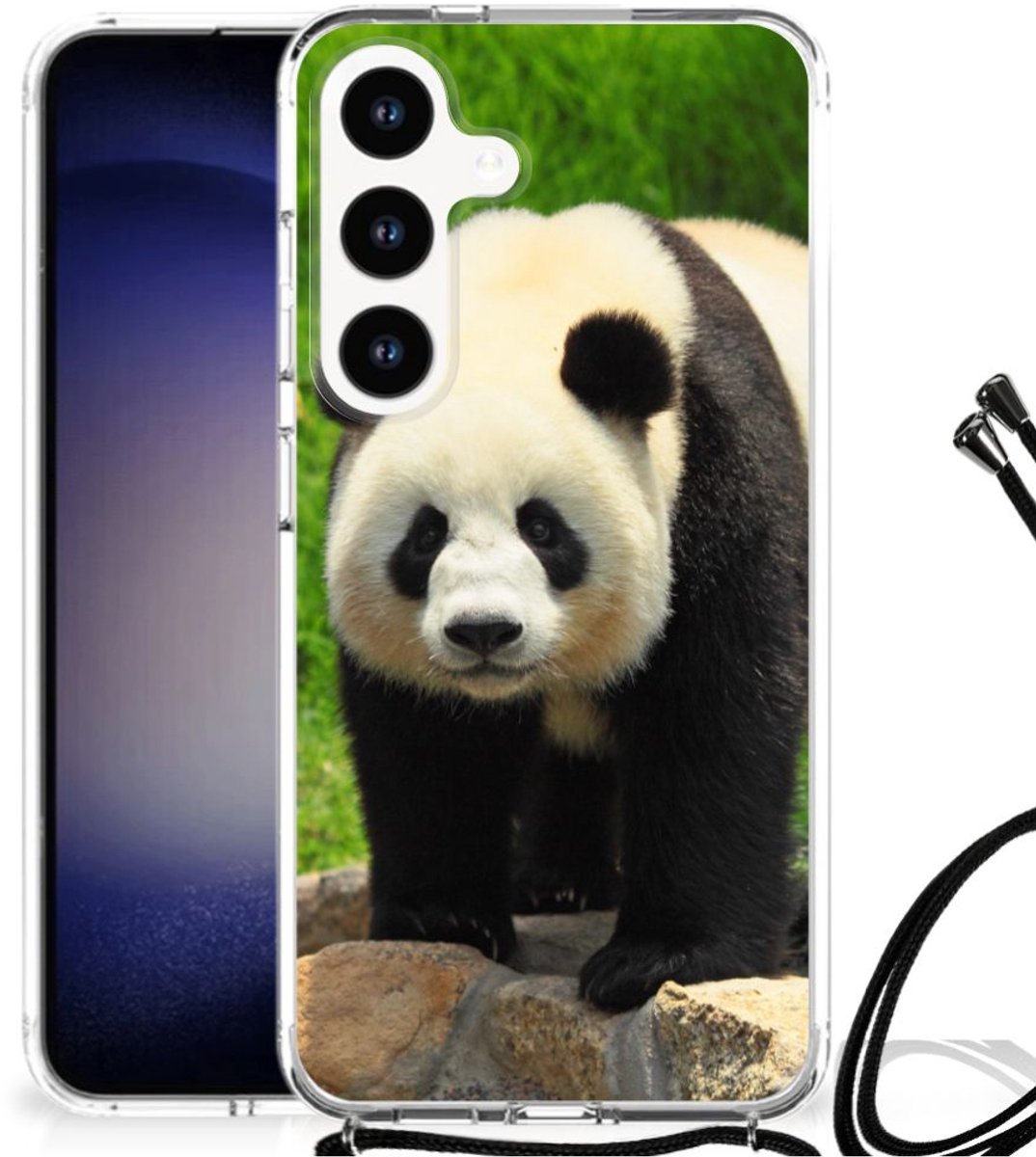 Samsung Galaxy S24 Case Anti-shock Panda