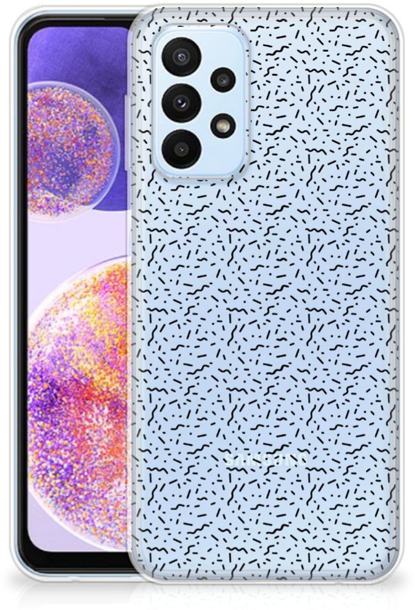 Samsung Galaxy A23 TPU bumper Stripes Dots