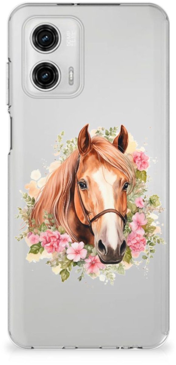 TPU Hoesje voor Motorola Moto G73 Paard