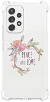 Samsung Galaxy A53 5G Stevig Bumper Hoesje Boho Text