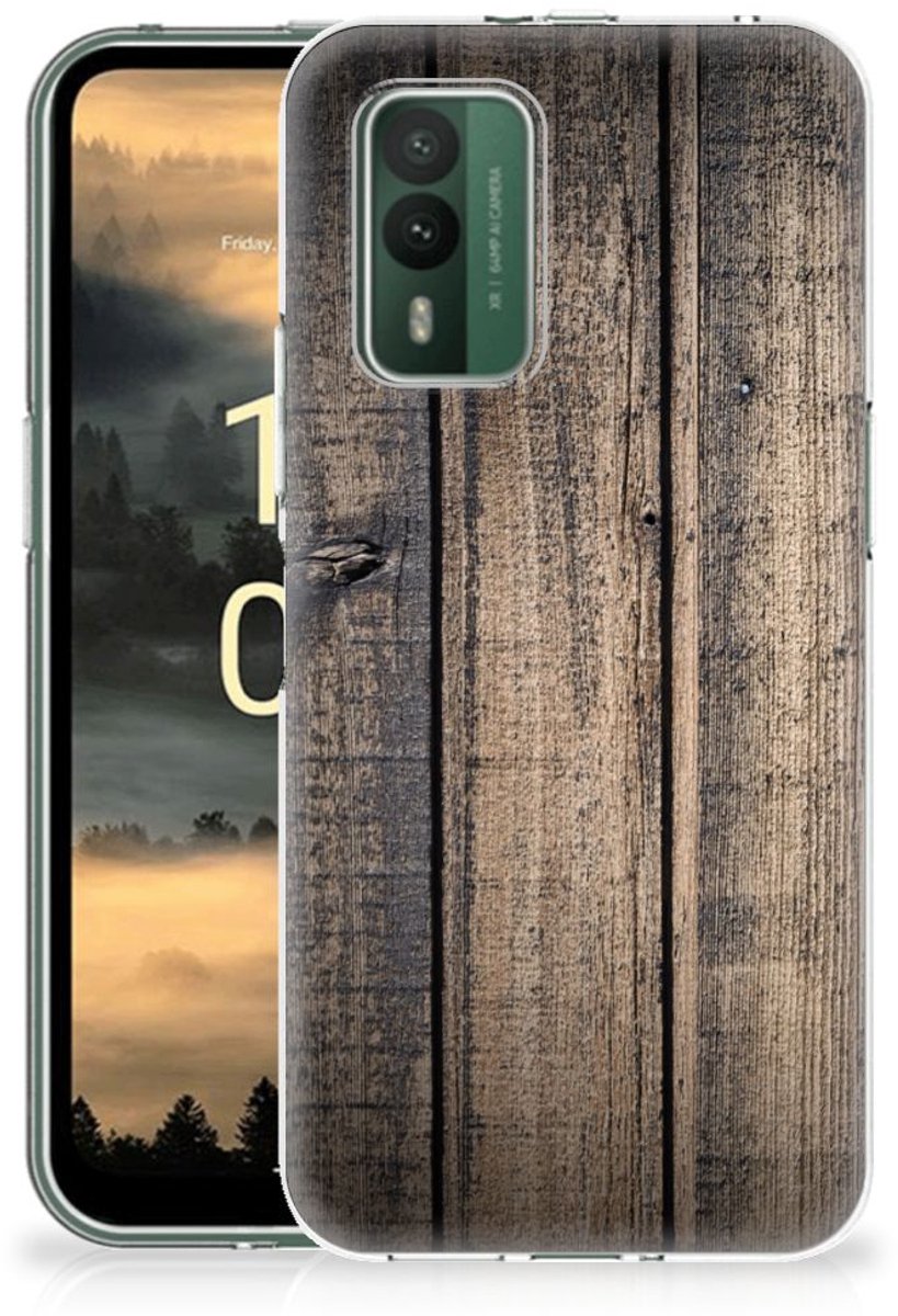Nokia XR21 Bumper Hoesje Steigerhout