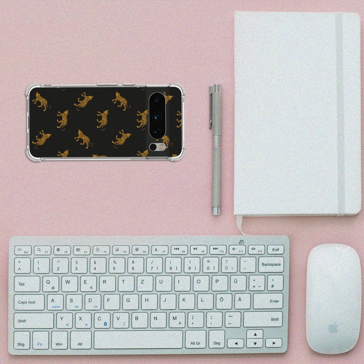 Case Anti-shock voor Google Pixel 8 Pro Leopards