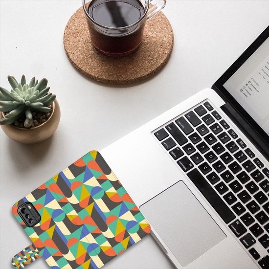 Coque Téléphone Nokia G60 Magnétique Etui Housse pour Funky Retro