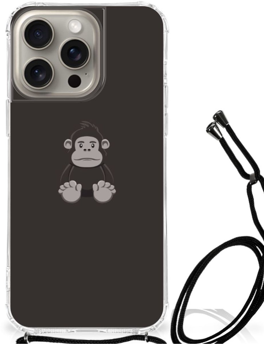 iPhone 15 Pro Max Stevig Bumper Hoesje Gorilla