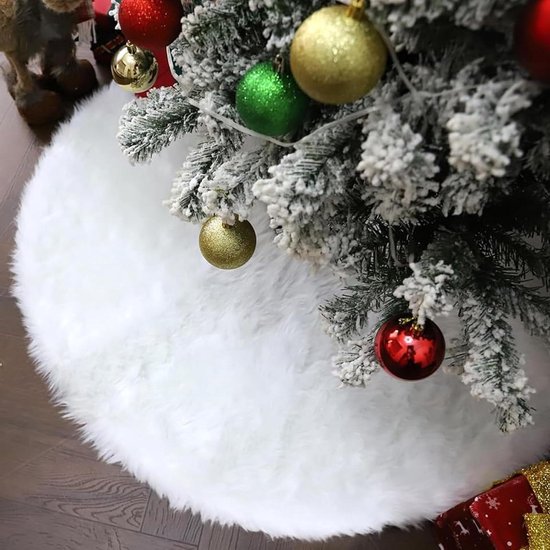 Rinling Kerstboomdeken, Ronde Witte Kerstboomdeken, Ronde