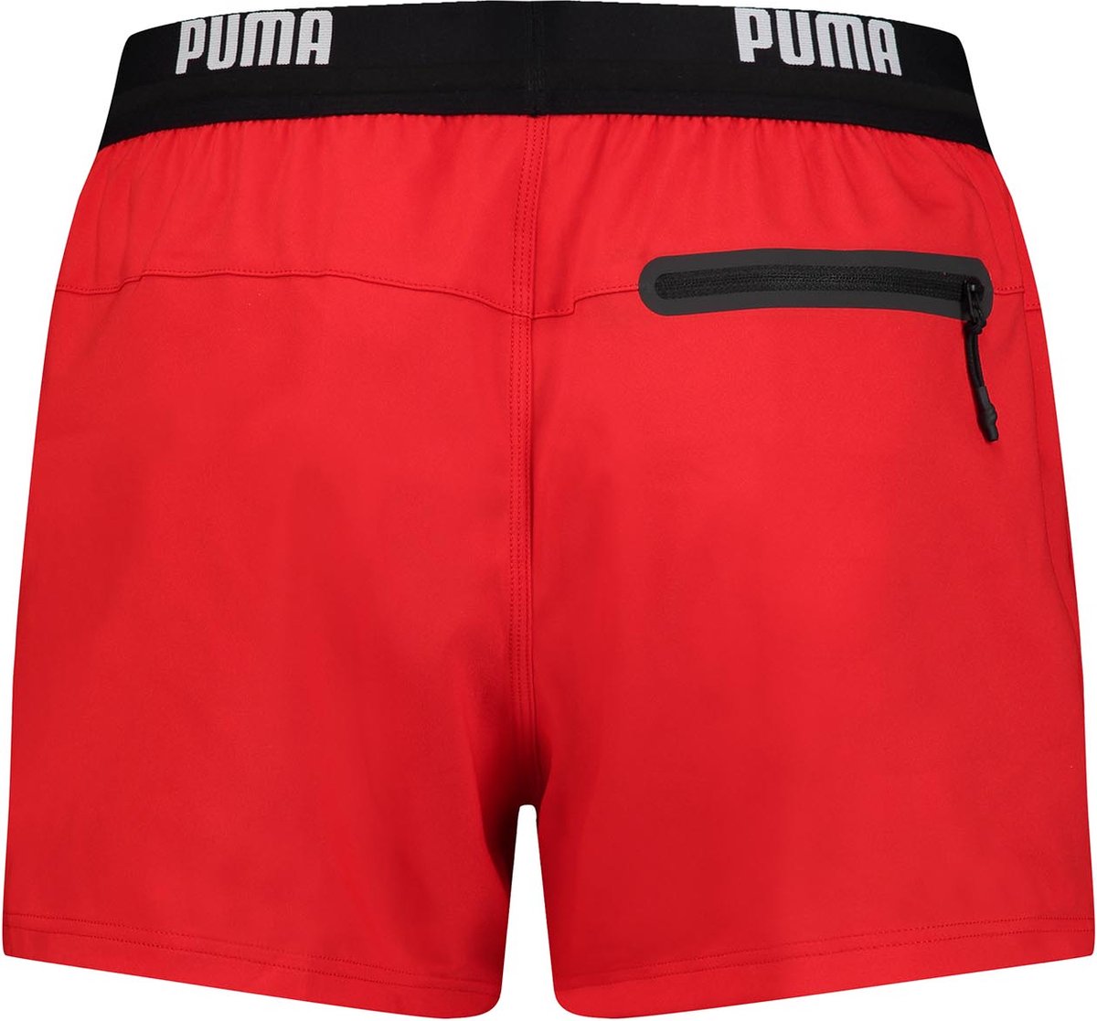 PUMA Swim Logo Short Heren Zwembroek - rood — afbeelding 10