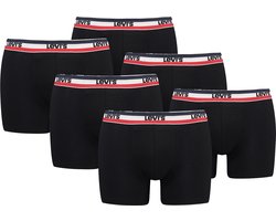 BOXERS 6-pack Levi's Sportswear Logo herenboxershorts, ondergoed gemaakt van biologisch katoen