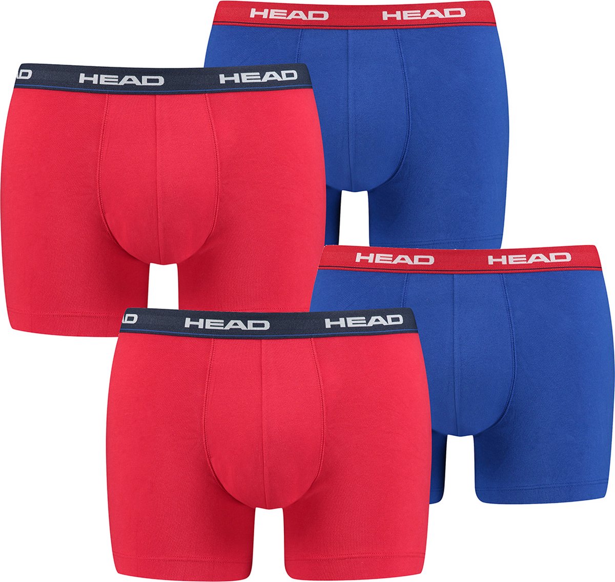 BOXERS 4 PACK Head Herenboxer Boxershorts Basic Broekondergoed