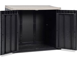 Toomax Stora Way opbergbox en containerbox - 2270L - Antraciet - weer- en vorstbestendig - zeer geschikt als kussenbox of containerbox voor in de tuin