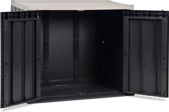 Toomax Stora Way plus opbergbox - 1270L - lichtgrijs/antraciet | Leen