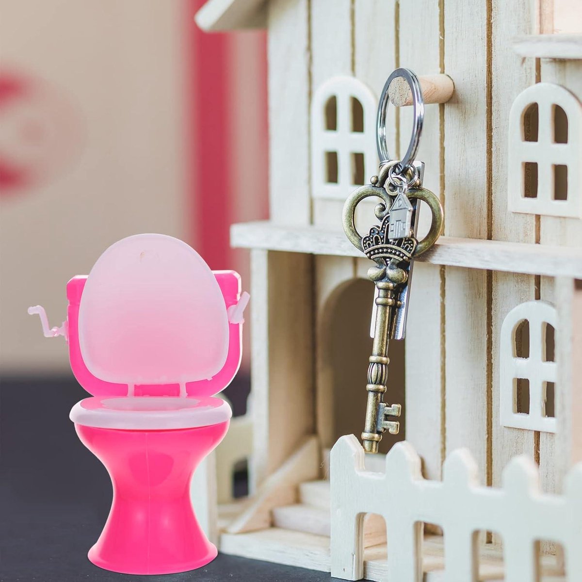 Les toilettes Maison de poupées - Mobilier et accessoires - Boutique officielle Sylvanian Families Les toilettes Maison de poupées - Mobilier et accessoires - Boutique officielle Sylvanian Families