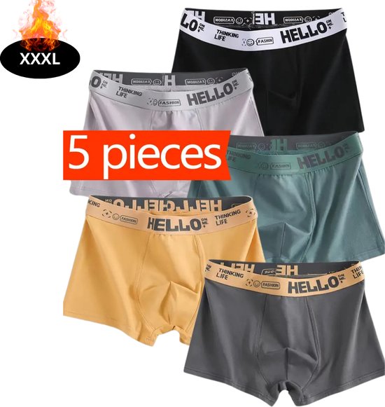 BestSale247 Boxershorts voor heren, set van 3 of 5 stuks, ondergoed BestSale247 Boxershorts voor heren, set van 3 of 5 stuks, ondergoed