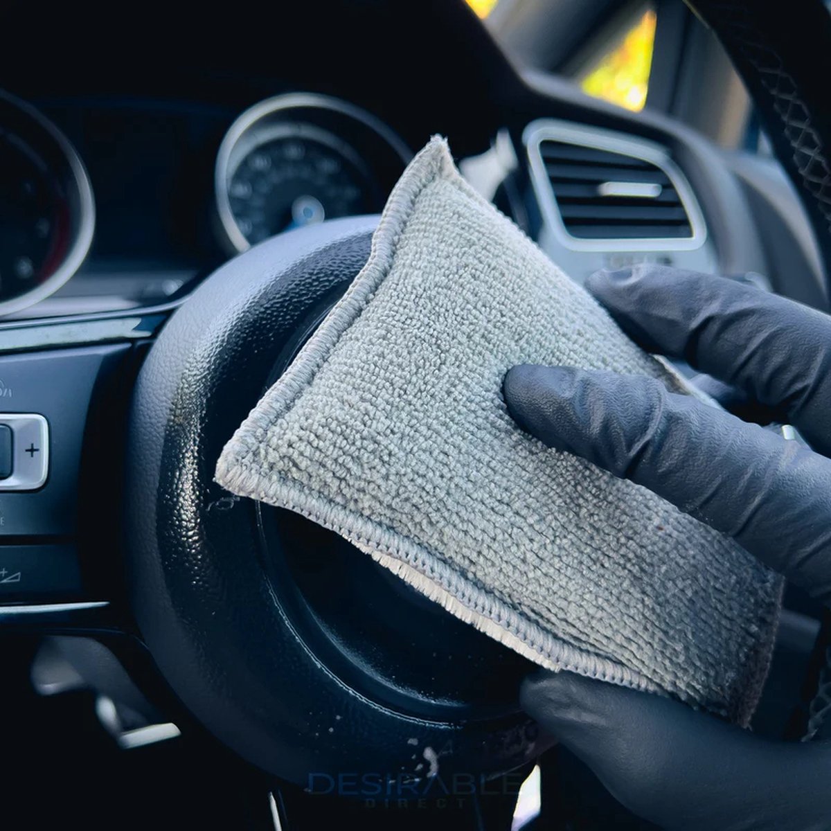 Groene Microvezel Was Handschoen | Extra Absorberend | Laat Geen Strepen Achter Voor Het Reinigen Van Het Vuil Van De Lak Auto Wassen